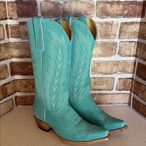 Old Gringo Turquoise Suede New